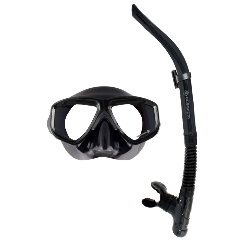 ECLIPSE MASK / SNORKEL COMBO Card BK/BK - Click Image to Close